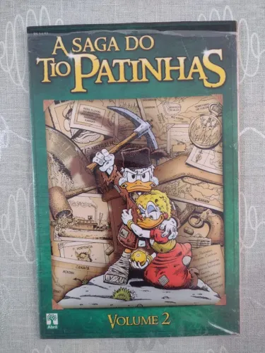 A Saga do Tio Patinhas - Primeira edição em 3 volumes - Editora Abril 2007