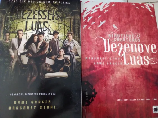Livros Dezesseis Luas e Dezenove Luas
