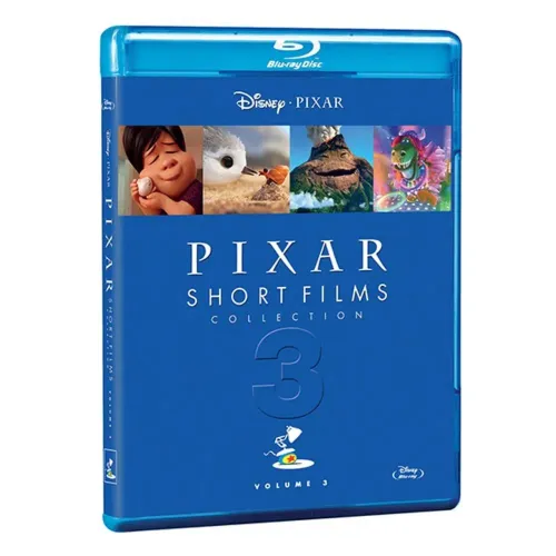 Pixar Short Films Collection Volume 3 Blu-ray Original, Novo e Lacrado de Fábrica 