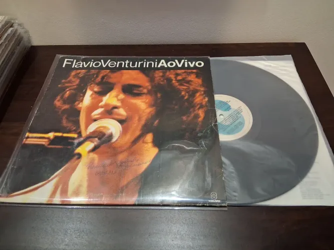 Disco de Vinil Flávio Venturini Ao Vivo