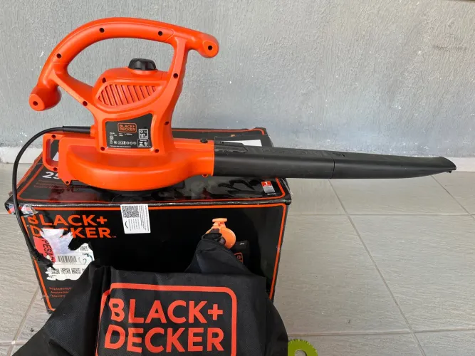 Soprador Black Decker aspirador e Triturador
