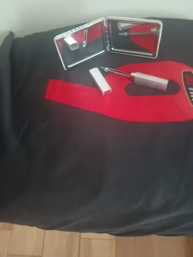 Conjunto de Espelho duplo com Pinça para sombrancelhas