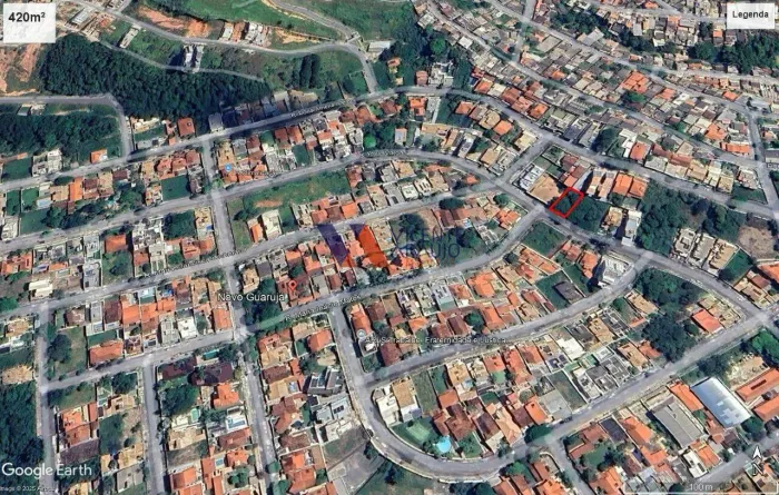 Lote à venda com 420m² no bairro Novo Guarujá