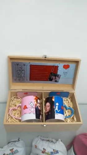 Kit personalizado com foto, convite, homenagem