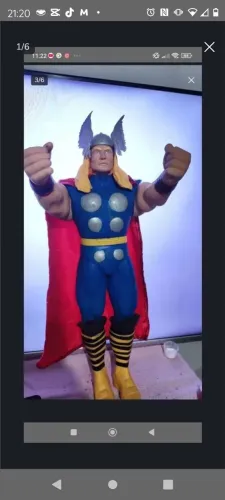 BONECO ARTICULÁVEL THOR
