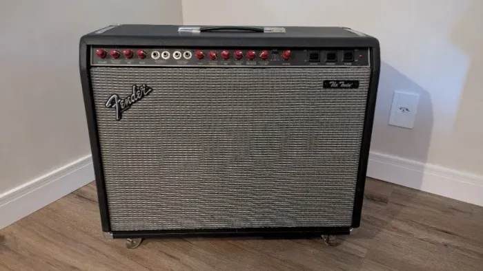 Amplificador Fender The Twin Red Knob Vintage Made in USA 2x12 Original