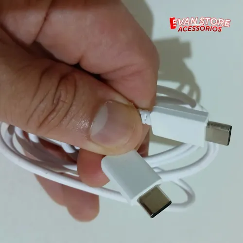 Cabo USB-C + USB-C Samsung original turbo