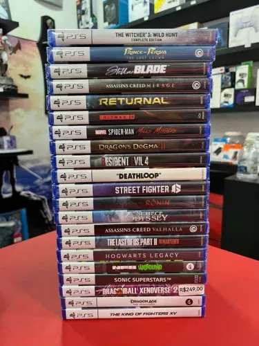 JOGOS PS5 NOVOS LACRADOS