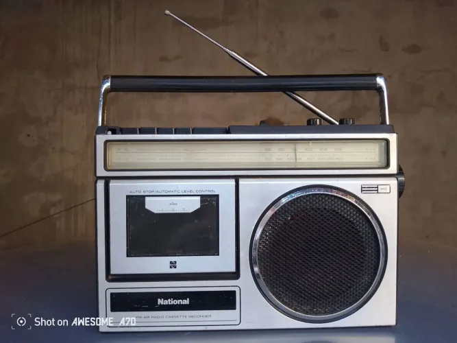 Rádio Gravador National Vintage