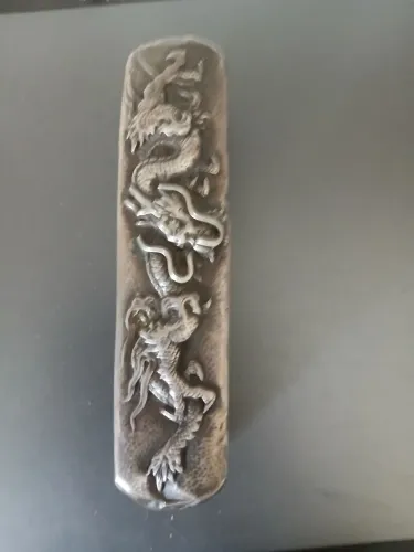 Escova oriental de prata 