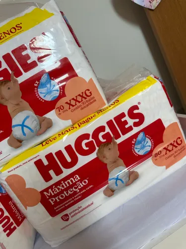 Fralda Huggies xxxg