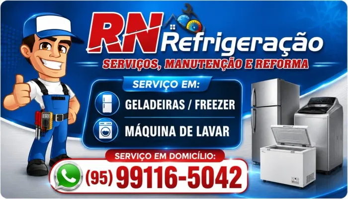 Refrigeração em Geral. Geladeiras Freezer e Máquinas de Lavar.
