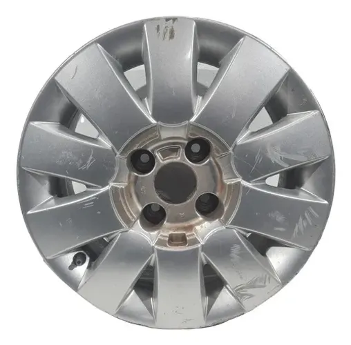 Roda Citroen Xsara Picasso 4x108 Aro 15 Com Detalhes Prateado