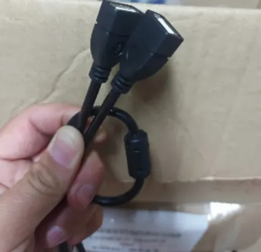 CABO EXTENSOR USB FÊMEA X FÊMEA 1.5MTS COM FILTRO