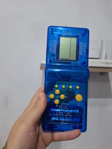Mini game portátil antigo brinquedo vintage