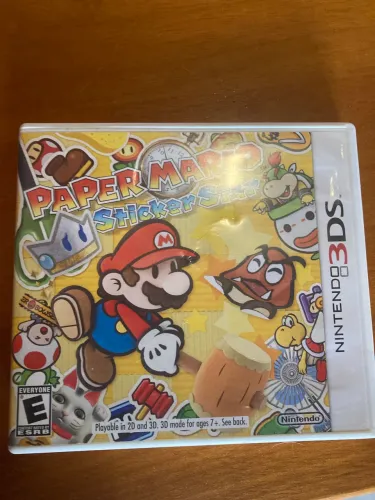 Paper Mario Sticker Star Nintendo 3DS Original + Caixa