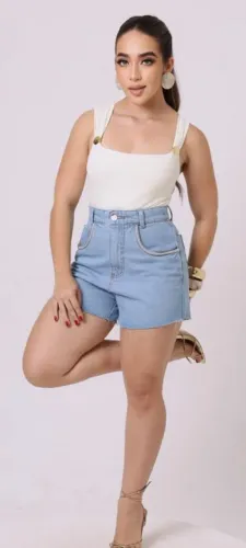 Short jeans tamanho 38