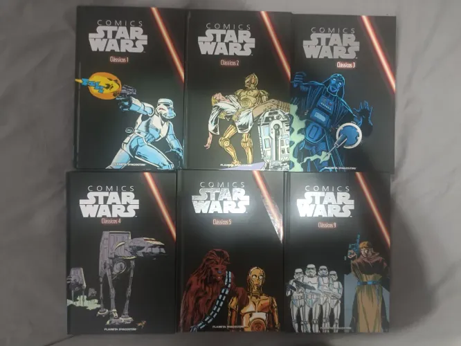 Star Wars HQs Planeta DeAgostini - números 1-5 e 9