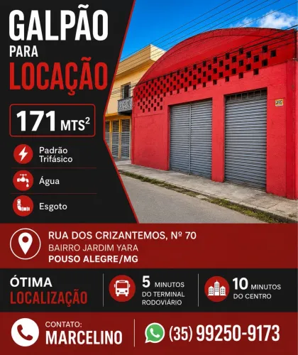 Barracão / Galpão rústico - ótima localização