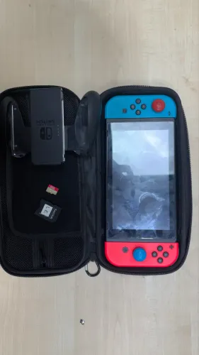 Nintendo Switch Completo + Case + SD 128GB | Excelente Estado