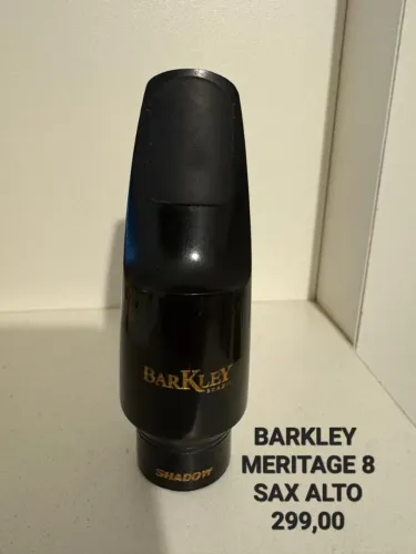 Boquilha Barkley Meritage 8 sax alto