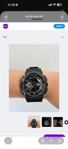 Casio G shock GA-100- 1a1dr Original