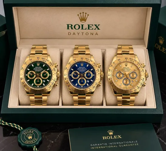 Relógio Dourado Masculino