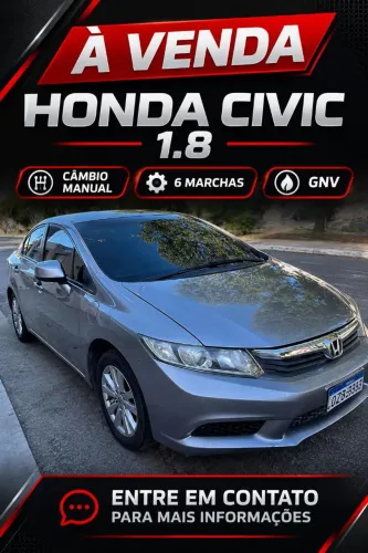 Honda Civic Sedan LXS 1.8/1.8 Flex 16V Mec. 4P 2014