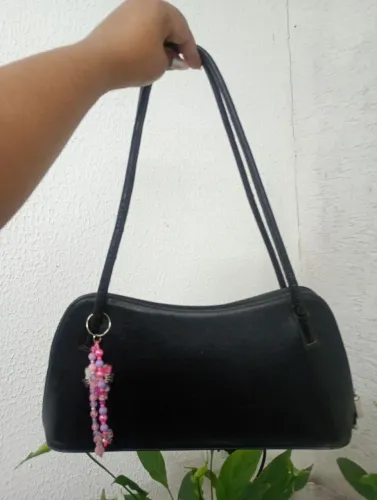 Bolsa preta baguete