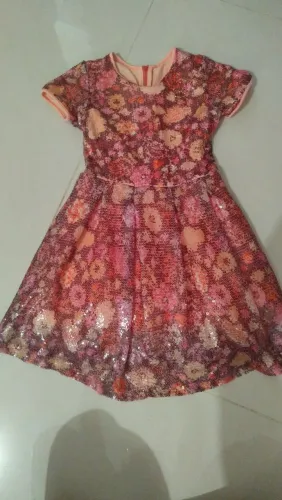 VESTIDO LILICA RIPILICA EM PAETÊ COM BRILHO
