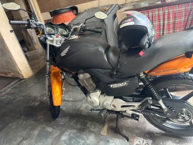 Honda CG 150 Titân MIX/Flex ÚNICA DONA 60mil KM