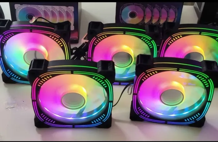 Kit fan 5 unidades+ controladora