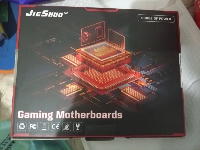 Placa mãe Jieshuo X99 LGA11 com processador xeon E5 2680 V3 + 16GB RAM DDR4