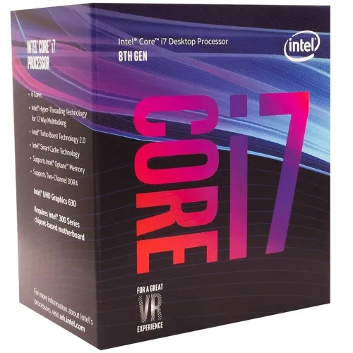 Processador 8700 3.2 podendo chegar em 4.6