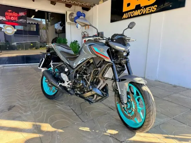 Yamaha MT 03 abs 2024, placa gaúcha, apenas 7 mil km