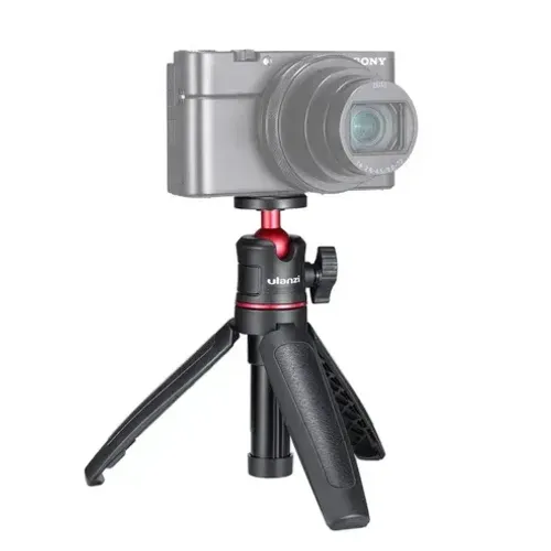 ULANZI MT-08 Tripé de Selfie Mini Bastão de Extensão para Câmeras e Smartphones, Preto/ver