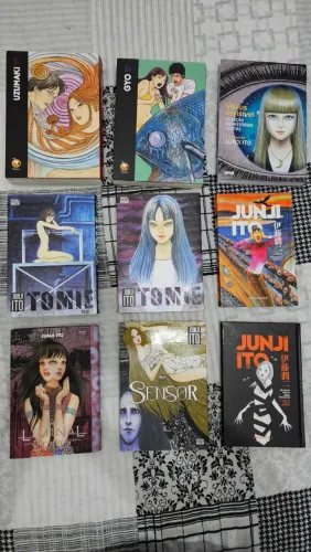 Coleção Junji Ito (leia a descrição do anúncio) TOMIE VOL 1 E 2 VENDIDOS!