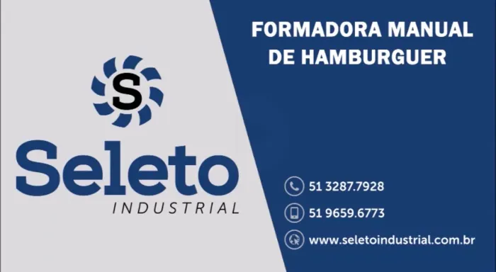 FORMADORA MANUAL DE HAMBÚRGUER