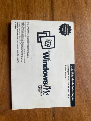 Windows ME com manual e disco original - FAÇA SUA OFERTA