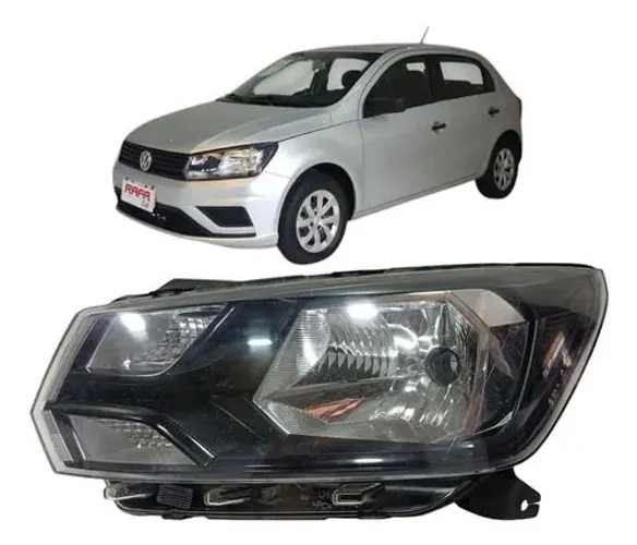Farol Gol Voyage G8 Foco Simples Lado Esquerdo
