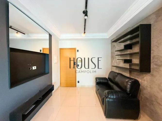 Apartamento com 1 dormitório, 47 m² - venda ou aluguel - Condomínio Spettacolo Patriani -