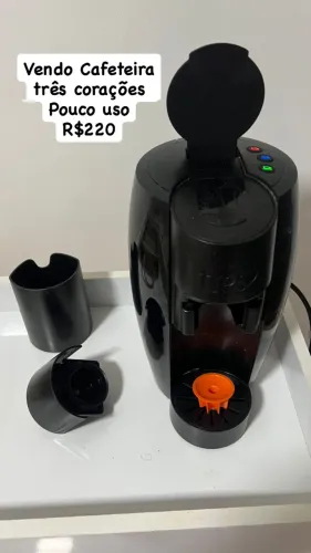 Cafeteira 3 corações