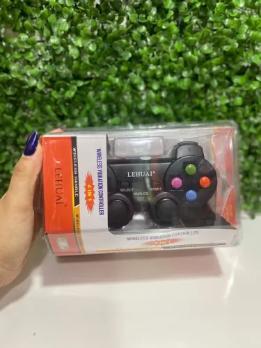 Controle Sem Fio para PS2 | Com Vibração