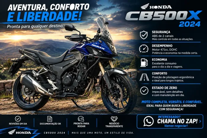 Honda CB 500x 2024