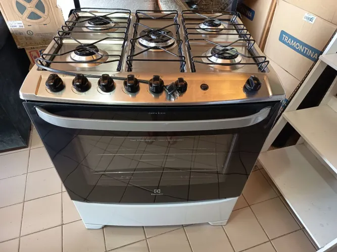 Fogão Eletrolux 5 bocas branco