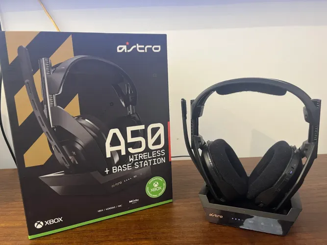 Headset logitech Astro A50 para xbox