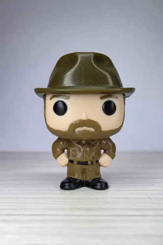 Miniatura Stranger Things Kinder Joy Funko - Jim - Coleção Europa