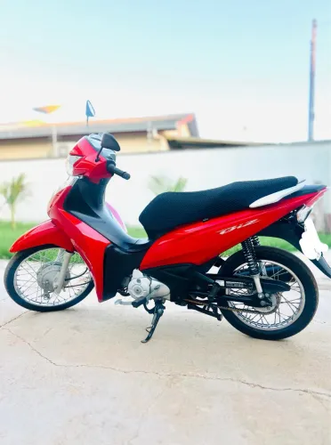 Honda Biz 110i 2018 Vermelha - 66.400 km - Econômica