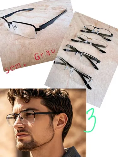 Óculos anti telas blue CUT anti reflexo masculino