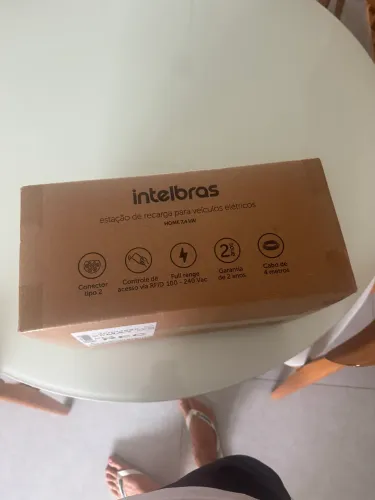 Wallbox intelbras na caixa